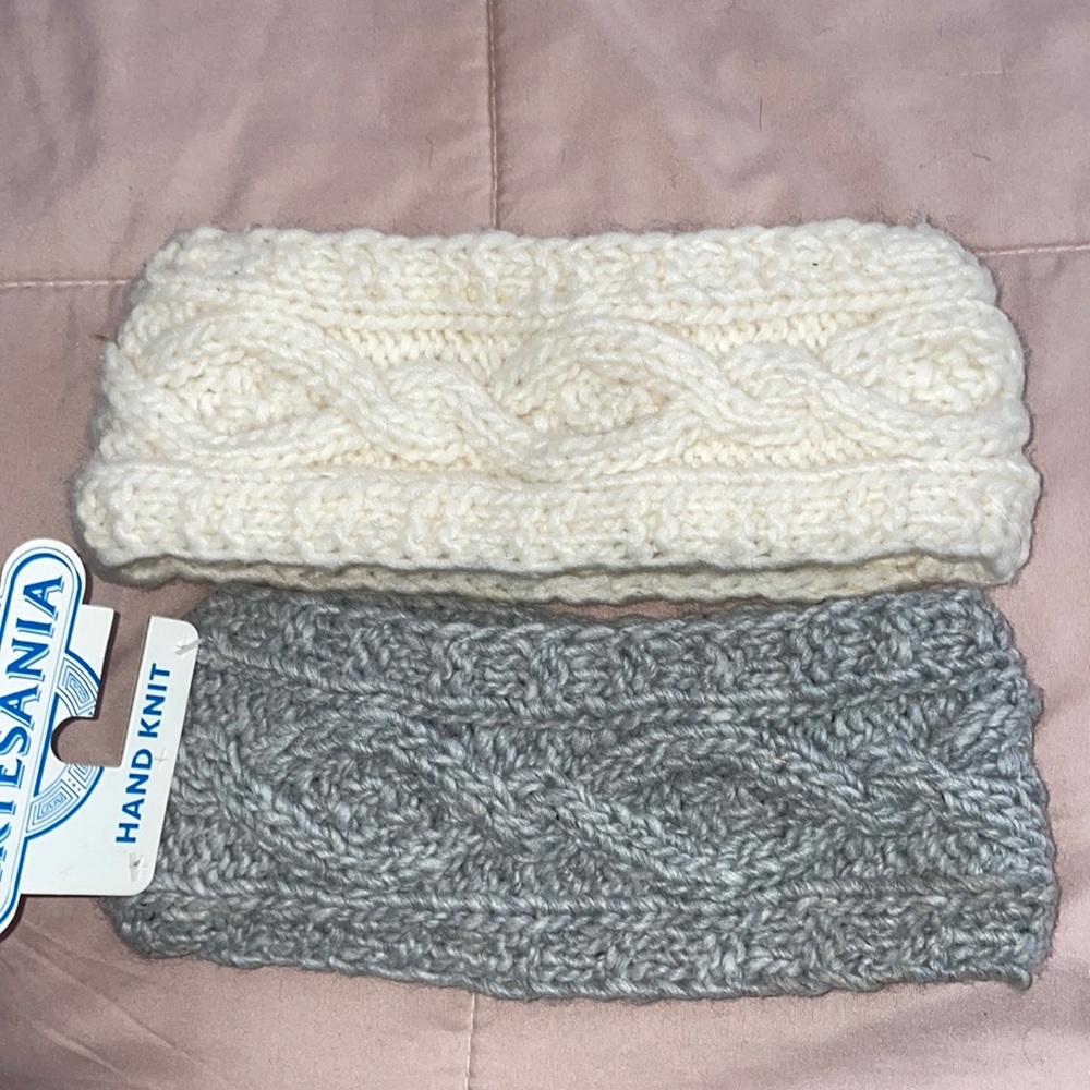 Alpaca and wool head wraps